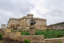 Azerbaijani president and his spouse visit Gala State History-Ethnography Preserve (PHOTO)